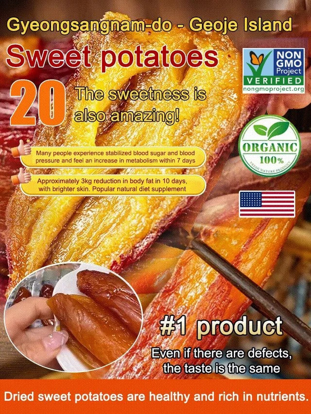 Soft and Sweet Skin-On Dried Sweet Potato-Fay