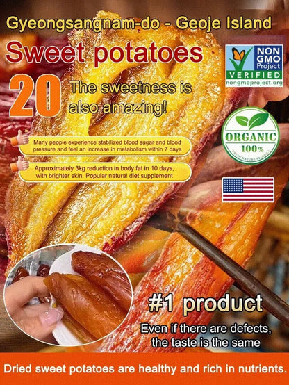 Soft and Sweet Skin-On Dried Sweet Potato-Fay