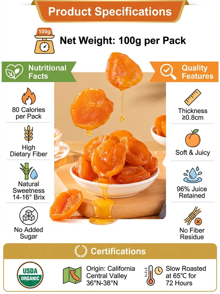 California Specialty Dried Apricots-Fay