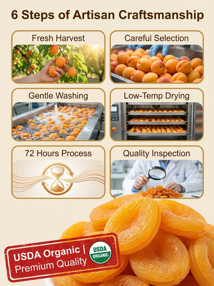 California Specialty Dried Apricots-Fay