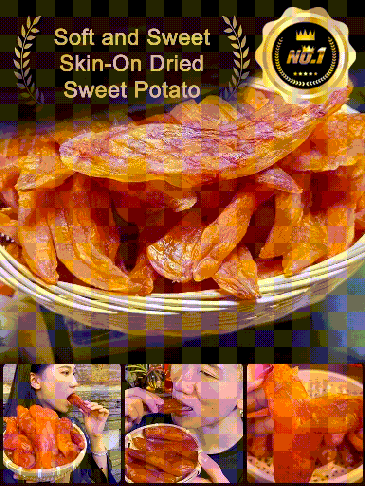 Soft and Sweet Skin-On Dried Sweet Potato-Fay