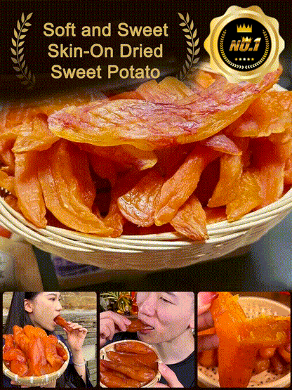 Soft and Sweet Skin-On Dried Sweet Potato-Fay