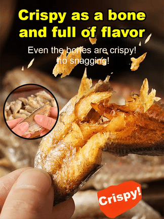 High-protein ready-to-eat deep-sea fish crisps-C1