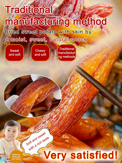 Soft and Sweet Skin-On Dried Sweet Potato-Fay