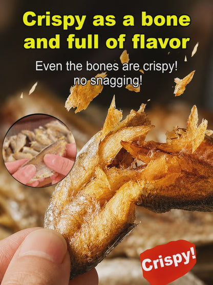 High-protein ready-to-eat deep-sea fish crisps-Fay